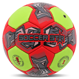 Мяч гандбольный SOCCER STAR HB-4526-1 размер 1 красный-салатовый