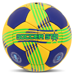Мяч гандбольный SOCCER STAR HB-4527-2 размер 2 желтый-синий