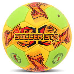 Мяч гандбольный SOCCER STAR HB-4531-1 размер 1 желтый-салатовый