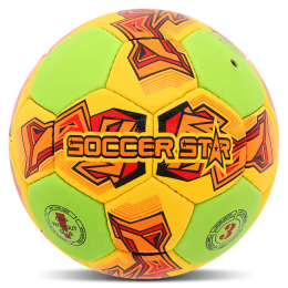 Мяч гандбольный SOCCER STAR HB-4531-3 размер 3 желтый-салатовый