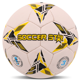 Мяч гандбольный SOCCER STAR HB-4542-3 размер 3 белый-желтый
