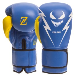 Перчатки боксерские Zelart BO-1420 10-14 унций цвета в ассортименте