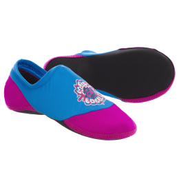 Обувь Skin Shoes детская MadWave SPLASH M037601-BL размер 30-35 бирюзовый-розовый