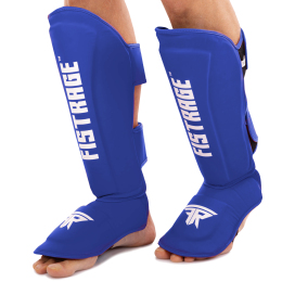 Захист гомілки та стопи Муай Тай, ММА, Кікбоксинг PU FISTRAGE VL-4723 S-XL кольори в асортименті