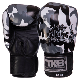 Боксерські рукавиці шкіряні TOP KING Empower Camouflage TKBGEM-03 8-18унцій кольори в асортименті