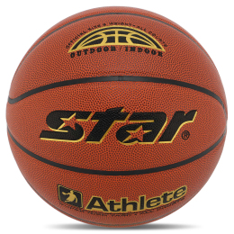 М'яч баскетбольний STAR ATHLETE BB4307 №7 PU помаранчевий