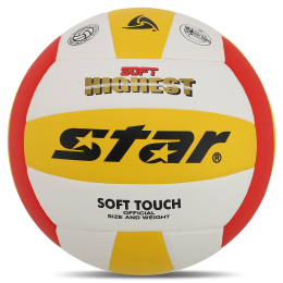 Мяч волейбольный STAR SOFT HIGHEST VB425-34S №5 PU