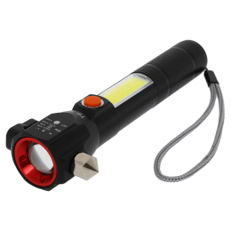 Ліхтарик ручний мультифункціональний світлодіодний X-BALOG BL-T6-38 чорний