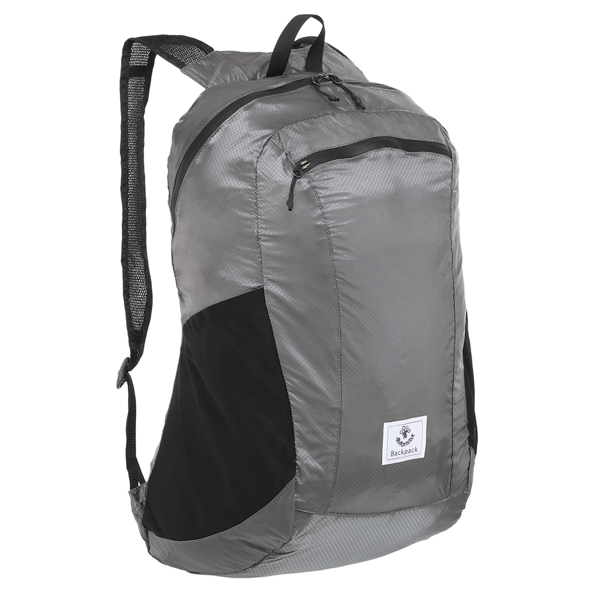 Рюкзак портативний складний WATER RESISTANT PORTABLE 4Monster T-CDB-24 24 л Сіри
