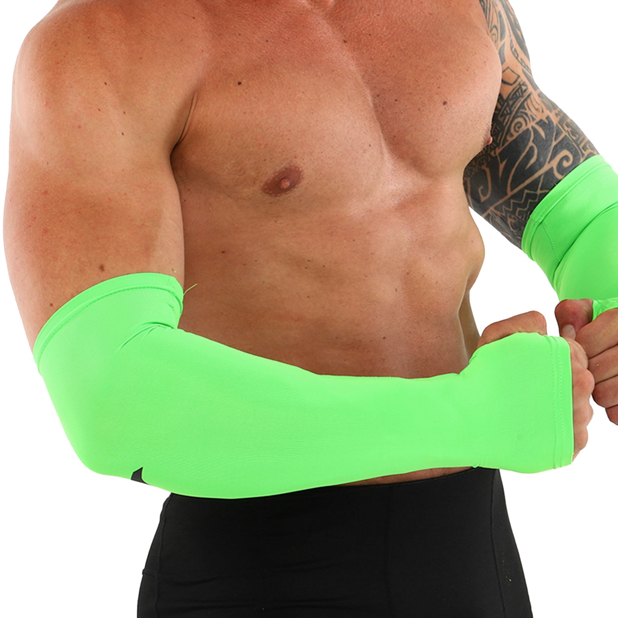 Нарукавник компресійний рукав для спорту Joma ARM WARMER 400358-P02 розмір S 1 шт Салатови