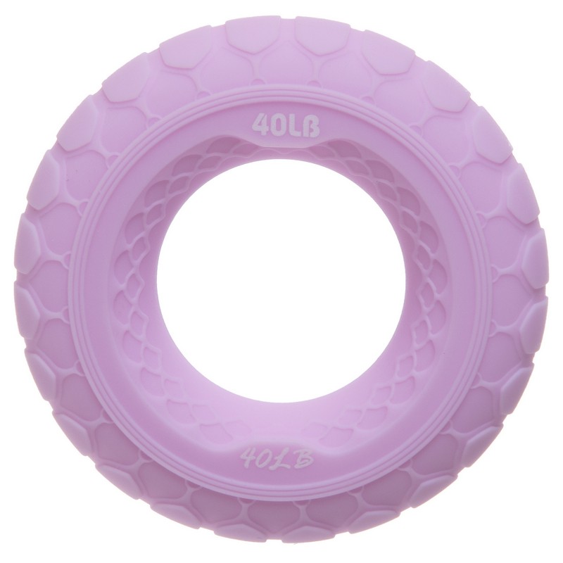 Эспандер кистевой кольцо JELLO FI-3813 ø7см нагрузка 9-23кг Сиреневый 40LB