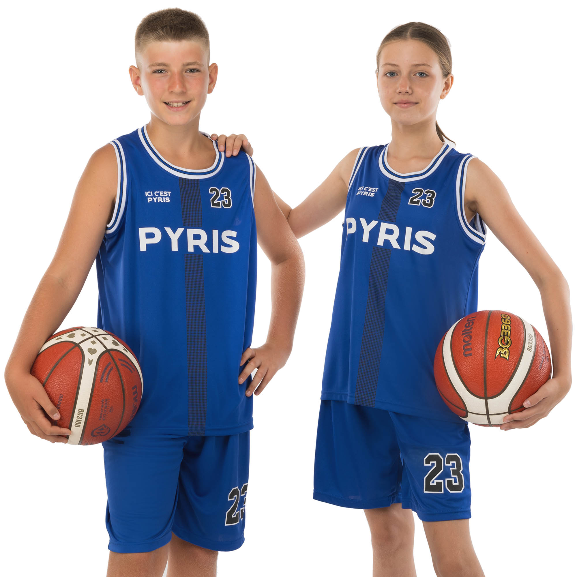 Форма баскетбольна дитяча NBA клуб Pyris 23 BA-0837 М Синій