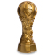 Статуэтка наградная спортивная Футбол Футбольный мяч золотой SP-Sport HX3786-A5