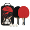 Набір для настільного тенісу DUNLOP DL679358N TT FLUX PREMIUM 2 PLAYER SET 2 ракетки 3 м'ячі чохол