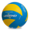 Мяч волейбольный резиновый LEGEND VB-1898 №5 голубой-желтый