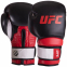 Боксерські рукавиці шкіряні UFC PRO Training UHK-69992 18унцій червоний-чорний