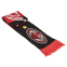 Шарф для вболівальника AC Milan F.C. зимовий SP-Sport FB-3033 червоний-чорний