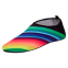 Обувь Skin Shoes для спорта и йоги SP-Sport Радуга PL-1814 размер 34-45 черный