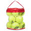 Мяч для большого тенниса ODEAR SILVER BT-1780 12шт салатовый