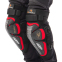 Захист коліна та гомілки Ridbiker MS-4320 2шт чорний-червоний