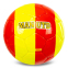 М'яч футбольний BALLONSTAR MANCHESTER UNITED CRYSTAL FB-7958 №5 PU жовтий-червоний