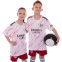 Форма футбольная детская с символикой футбольного клуба ARSENAL гостевая 2021 SP-Planeta CO-2488 8-14 лет белый-красный