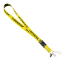 Шнурок для ключів на шию DUNLOP SP-Sport M-4559-20 50см жовтий