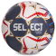 М'яч для гандболу SELECT HB-3657-3 №3 PV білий-чорний-червоний