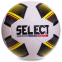 М'яч футбольний SELECT Classic FB-0553 №5 PVC клеєний білий-чорний-жовтий