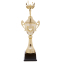 Кубок спортивный с ручками и крышкой SP-Sport NIKA HB4050A высота 48см золотой