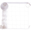 Сітка для волейболу SP-Planeta Преміум15 SO-0943 9x0,9м білий