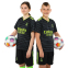 Форма футбольна дитяча із символікою футбольного клубу REAL MADRID гостьова 2024 SP-Planeta CO-6249 6-14 років сірий-чорний