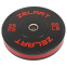 Бамперные диски резиновые Bumper Plates Zelart TA-4790-25 51мм 25кг черный-красный