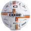 М'яч для футзалу CORE ATTACK Grain CRF-041 №4 білий-помаранчевий