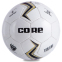 М'яч для футзалу CORE BRILLIANT Shiny CRF-043 №4 білий-чорний