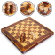Набір настільних ігор 3 в 1 MDF SP-Sport 7788C шахи, шашки, нарди