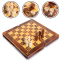 Набор настольных игр 3 в 1 MDF SP-Sport 5566C шахматы, шашки, нарды
