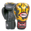 Боксерські рукавиці шкіряні TWINS FBGVL3-22 10-18унцій чорний-золотий