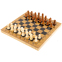 Шахматы шашки нарды 3 в 1 набор настольных игр из бамбука SP-Sport A3116 размер 29,5x29,5см