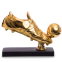 Статуетка нагородна спортивна Футбол Бутса з м'ячем золота SP-Sport C-1346-B2