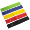 Набор резинок для упражнений ленты сопротивлений LOOP BANDS SP-Sport FI-6318-WL 5шт цвета в ассортименте