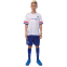 Комплект футбольной формы футболка, шорты и гетры SP-Sport CHELSEA 3900CH3-ETM1818B XS-XL белый-синий