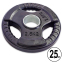 Блины (диски) обрезиненные Record TA-5706-2_5 52мм 2,5кг черный