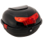 Кофр центральный задний для мотоцикла пластиковый Top Case 1шт SP-Sport MS-5787 размер 31х33х22см черный-красный