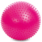 Мяч для фитнеса фитбол полумассажный Zelart FI-4437-65 65см цвета в ассортименте