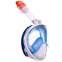 Маска для снорклинга з диханням через ніс MadWave FULL-FACE M061908 блакитний