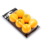 Набор мячей для настольного тенниса DUNLOP CLUB CHAMP 1* 40+ MT-679175 6шт оранжевый