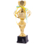 Кубок спортивный с ручками и крышкой SP-Sport FURORE C-F7895B высота 34,5см золотой