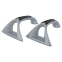 Упоры для отжиманий 2штуки BODY SCULPTURE SXBB-634-B PUSH-UP BAR черный-серый