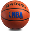 Мяч баскетбольный резиновый SPALDING LOGOMAN SOFT GRIP OUTDOOR 83192Z №7 оранжевый